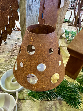 Lampenschirm für Weinglas / Kerzenglas