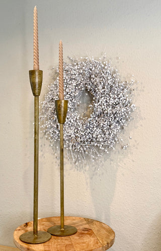 Kerzenständer für Stabkerzen, gold -verschiedene Größen-
