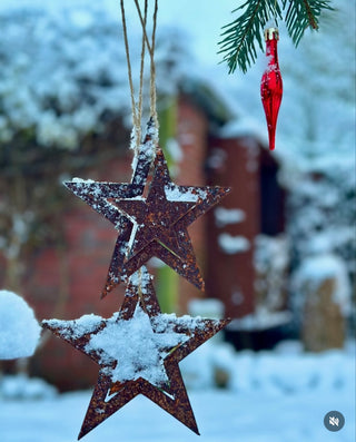 Stern mit Inlay 3D zum Aufhängen