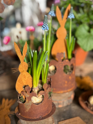 Häschen Blumenstecker -verschiedene Größen-