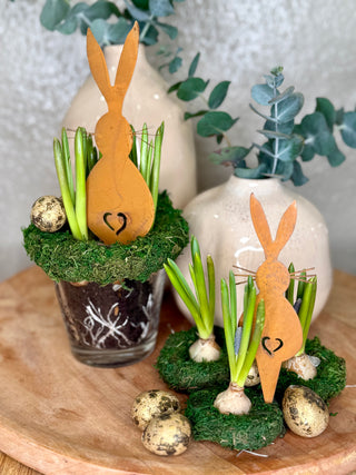 Häschen Blumenstecker -verschiedene Größen-