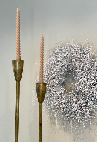 Kerzenständer für Stabkerzen, gold -verschiedene Größen-