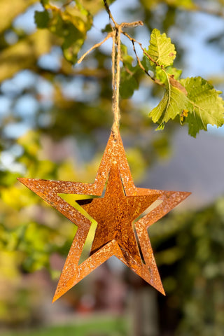 Stern mit Inlay 3D zum Aufhängen