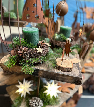 Dekoteller 'tropfenform'