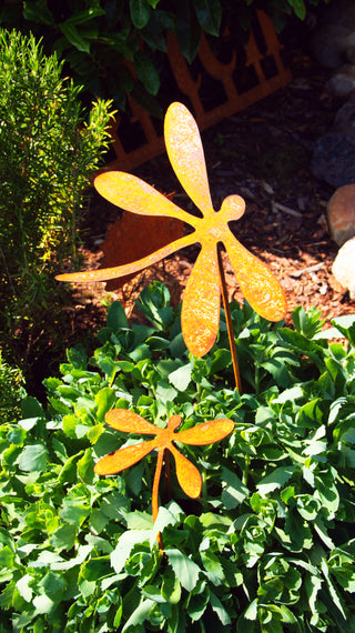 Libelle, Gartenstecker -verschiedene Größen-