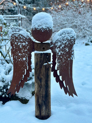 Engel aus altem Eichenständerwerk (nur Abholung)