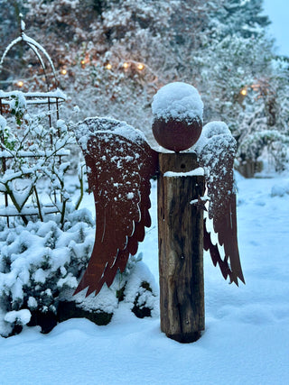 Engel aus altem Eichenständerwerk (nur Abholung)